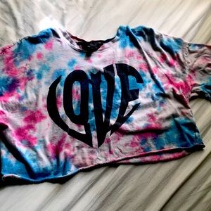 A woman’s crop top